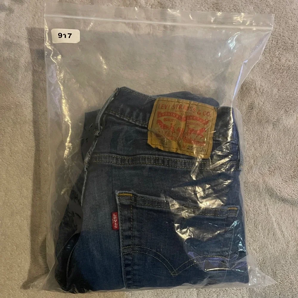 Vintage Levis 511 Slim Fit Jeans‎ Mens 29x30 Blue Dark Wash Denim Pants Stretch